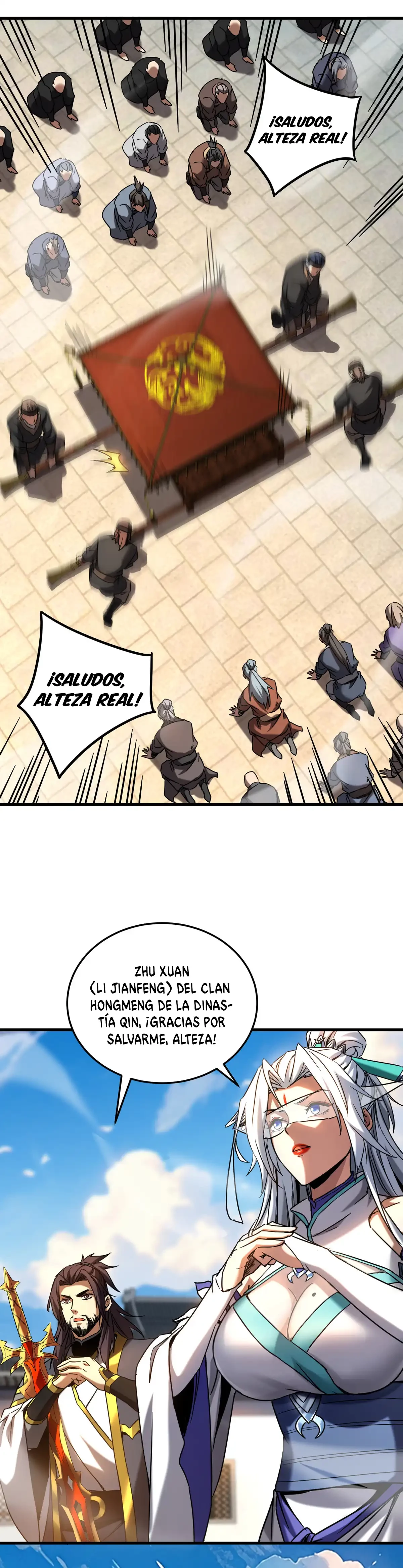 Mientras mis discípulas se matan, yo me relajo! > Capitulo 91 > Page 41